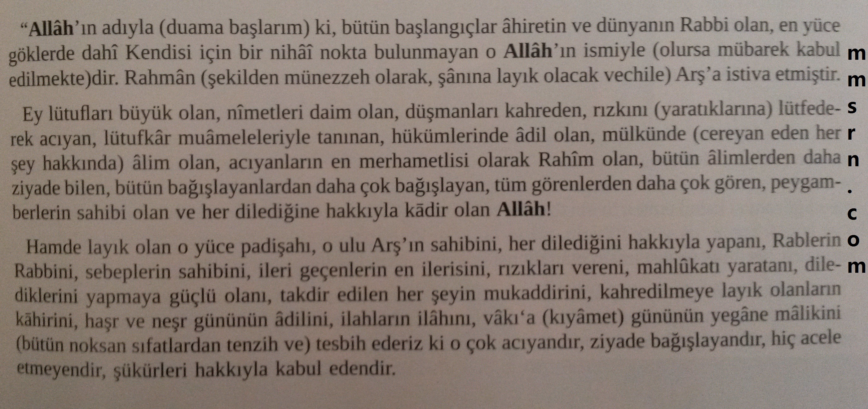 muradına ermek için okunan duanın türkçesi 1