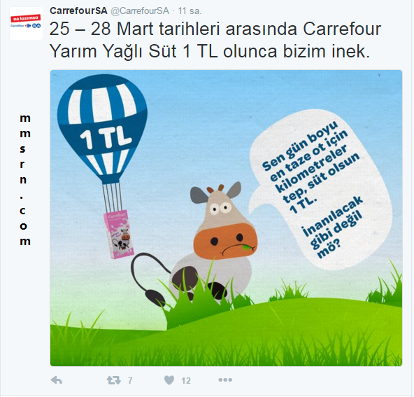 carrefourda sütler 1 tl