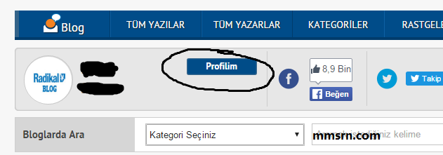 radikal blog üyelik 3
