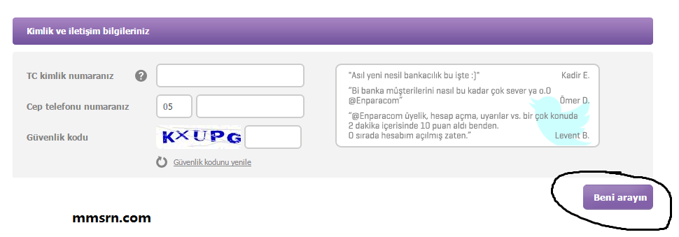 enpara başvuru 2