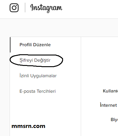 İnstagram Şifresi Nasıl Değiştirilir 3
