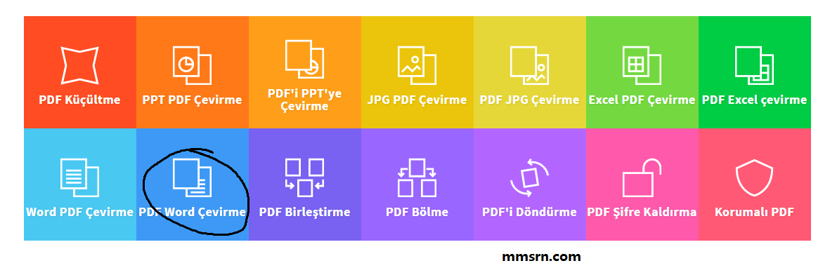 pdf yi worde dönüştürmek 1