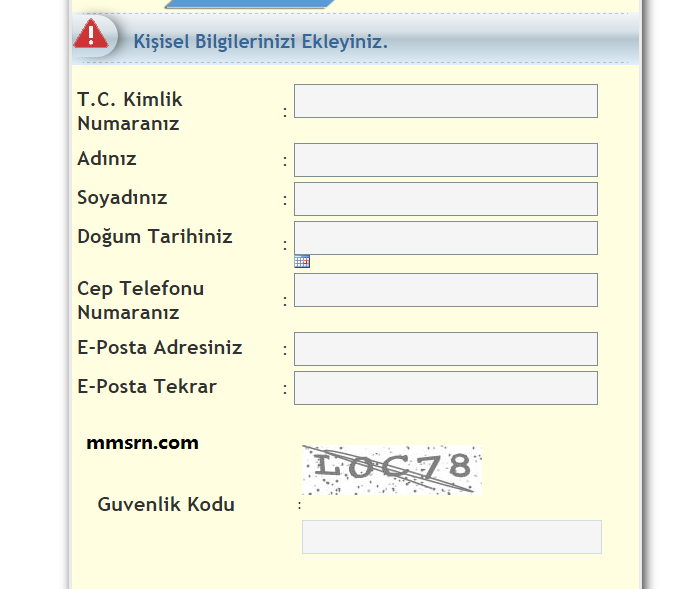 ehliyet için emniyetten randevu alma 3