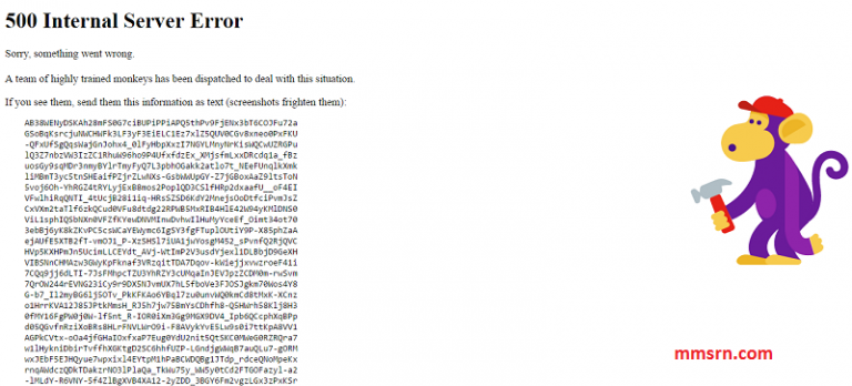 Youtube 500 Internal Server Error Hatası Çözümü | Mmsrn.com | Eğitim ve ...