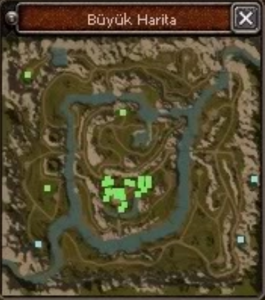 Kırmızı bayrak 2. köy haritası