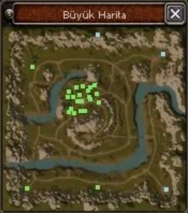 Mavi bayrak 2. köy haritası