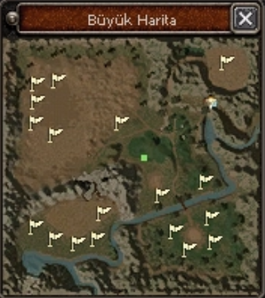 Mavi bayrak imha lonca bölgesi haritası