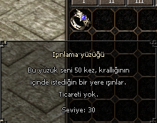 Işınlama yüzüğü